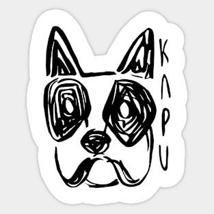 Floyd the Frenchie Sticker